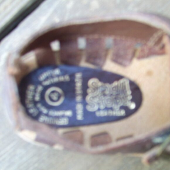 Leather Toddler Huarache Closed Toe Sandals Size 4 - Picture 6 of 6